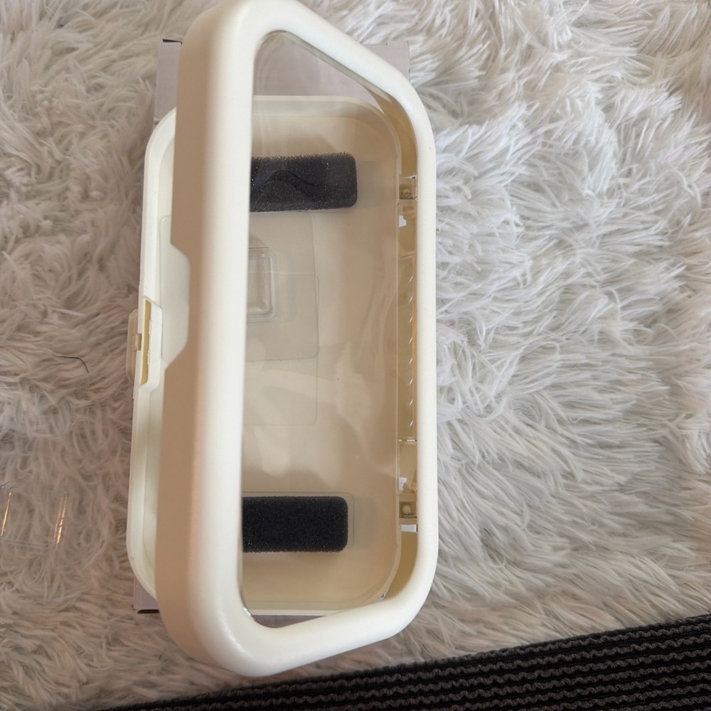 SHOWER PHONE CASES!!  White Protective Case with Clear Cover
